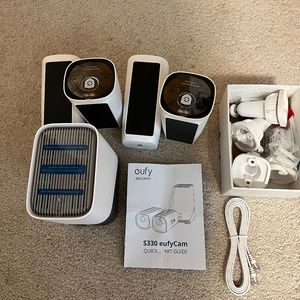 Eufy 4k solar security camera system